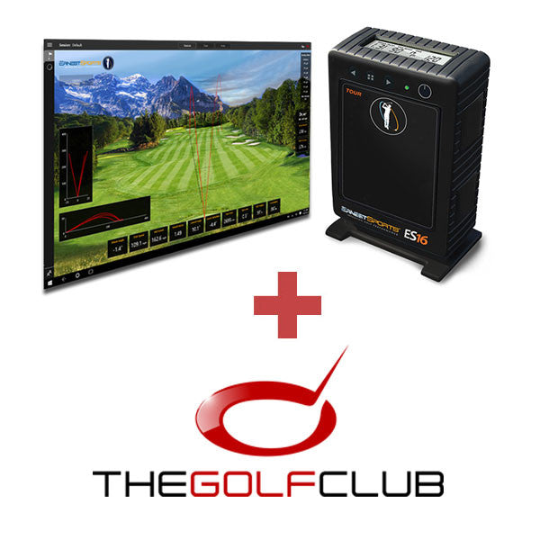 ErnestSports ES16 + The Golf Club Simulation Software