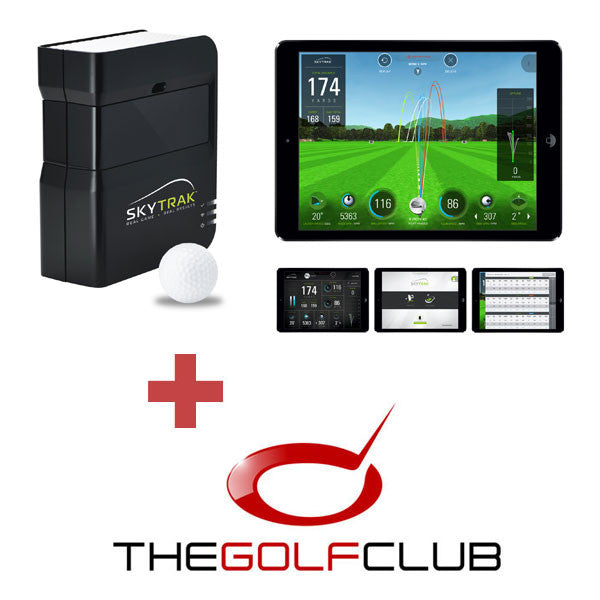 SkyTrak + The Golf Club Simulation Software (EU EDITION)