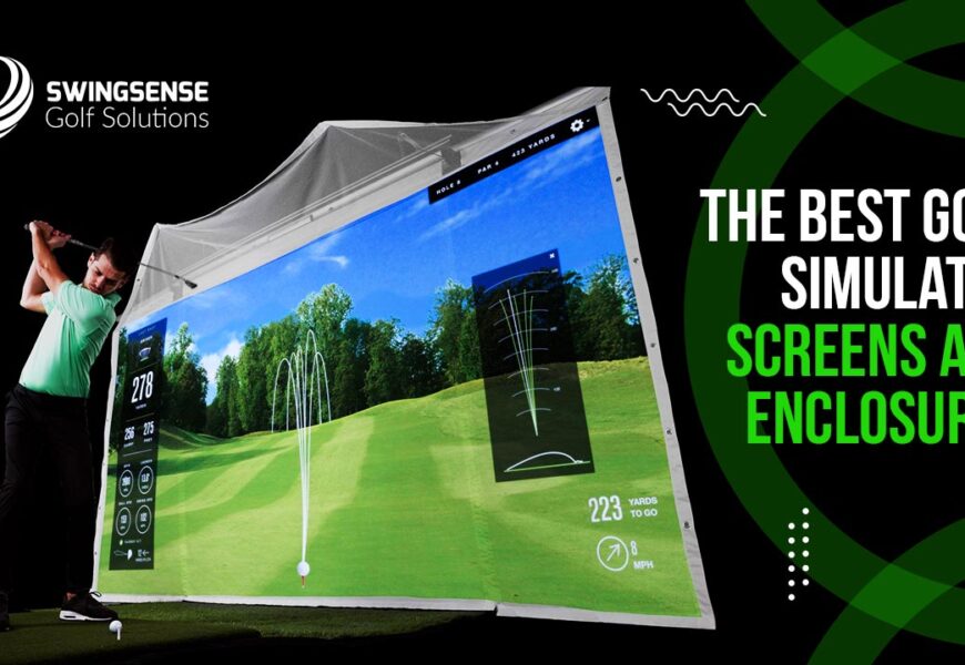 The Best Golf Simulator Screen and Enclosures