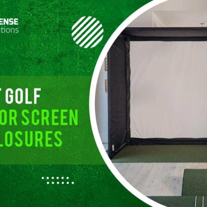 Best Golf Simulator Screen and Enclosure 2021