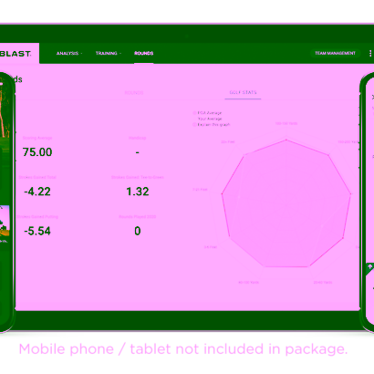 BLAST GOLF SWING ANALYZER