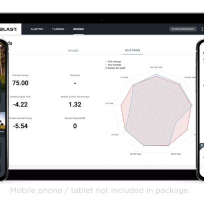 BLAST GOLF SWING ANALYZER