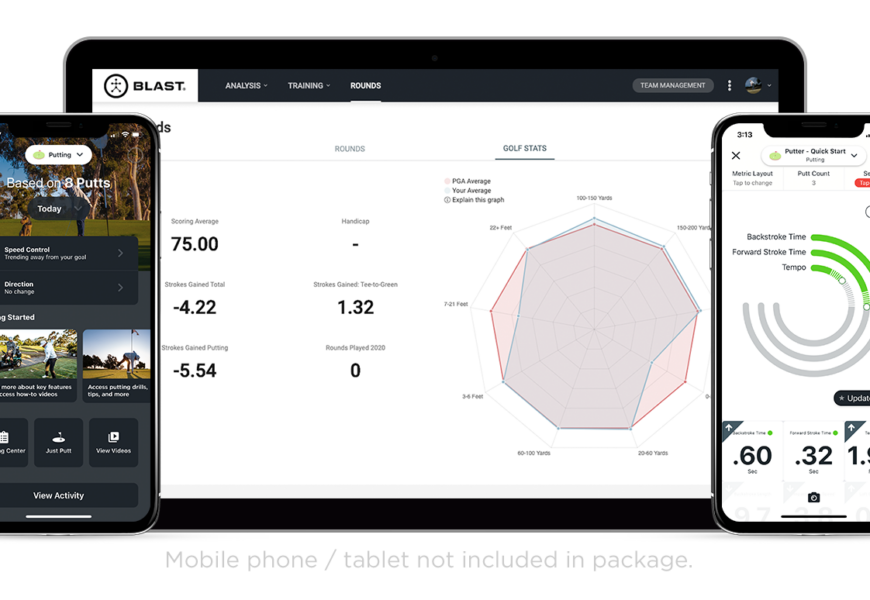 BLAST GOLF SWING ANALYZER