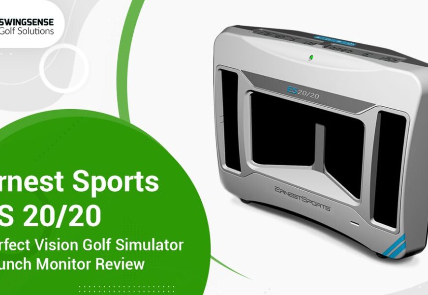 Ernest Sports ES 20/20 Perfect Vision Golf Simulator Launch Monitor
