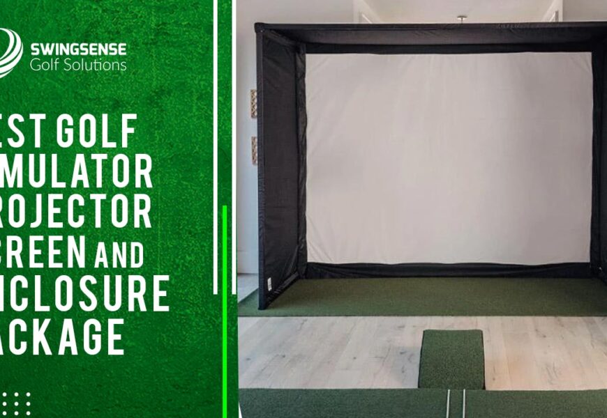 The Best Golf Simulator Projector Screen And Enclosure