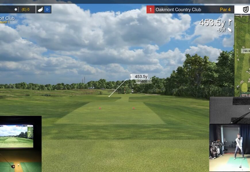 18 holes in 30 minutes - Golf Simulator Speed Round at Oakmont (E6)