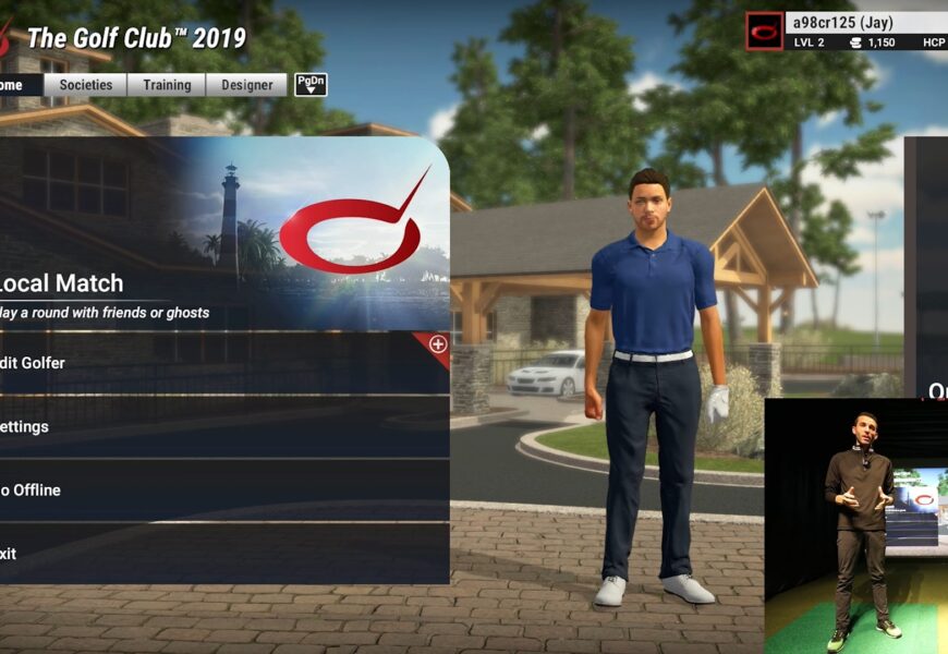 TGC 2019 GOLF SIMULATOR - HOW TO: Chipping & Putting Practice (FULL REVIEW)