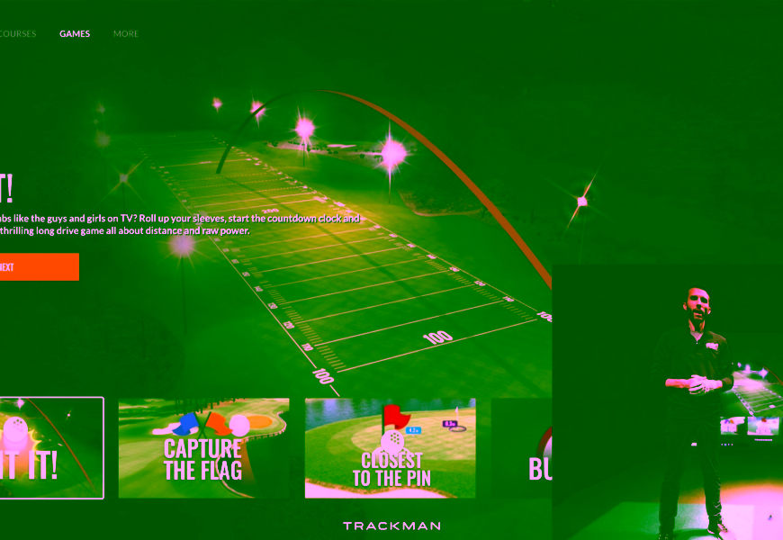 Trackman Golf Simulator - "HIT IT" Long Drive Review - Trackman 4 (2021 Updates)