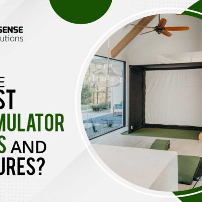 What are the Best Golf Simulator Screens and Enclosures?