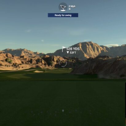 Playing Wolf Creek On TGC 2019 : UNEEKOR EYE Golf Simulator (4K)