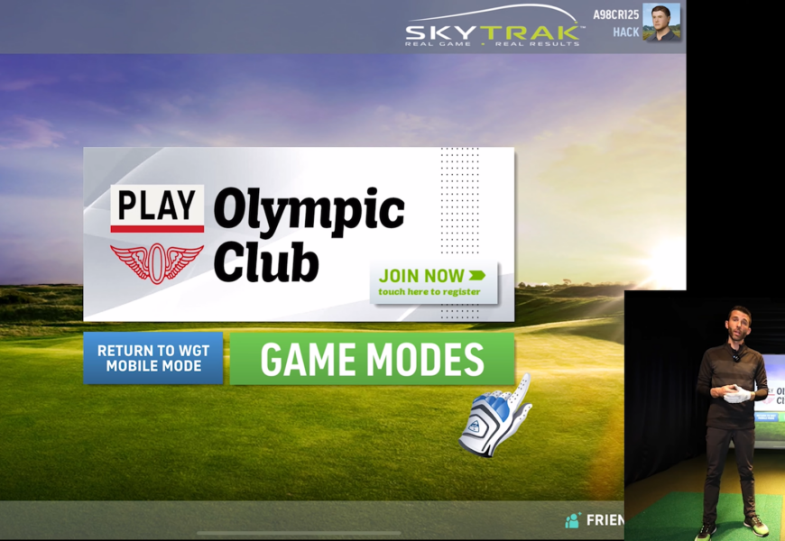 WGT Golf + SkyTrak Golf Simulator - First Look & Review (World Golf Tour)