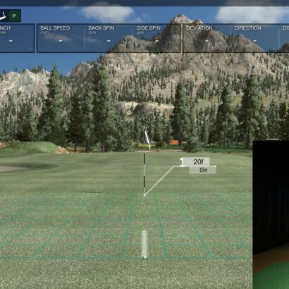 ES TOUR PLUS LAUNCH MONITOR - Chipping & Putting (E6 Connect)