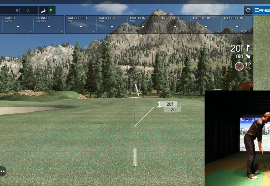 ES TOUR PLUS LAUNCH MONITOR - Chipping & Putting (E6 Connect)
