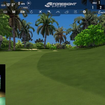 Foresight Sports GCQUAD - FSX 2020 Golf Simulator Review (Playing 9 Holes at Emirates)