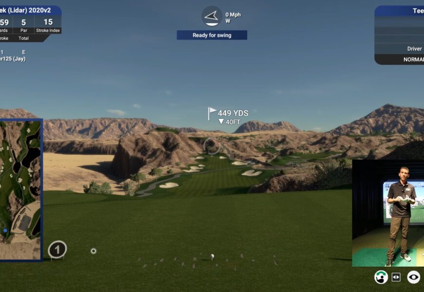 TGC 2019 with the UNEEKOR EYE XO Golf Launch Monitor