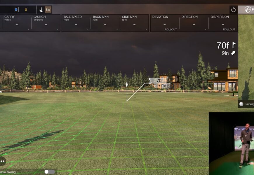 SQUARE STRIKE WEDGE - Golf Simulator REVIEW!