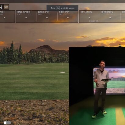 Almost Golf Balls Simulator Review Using Flightscope Mevo+