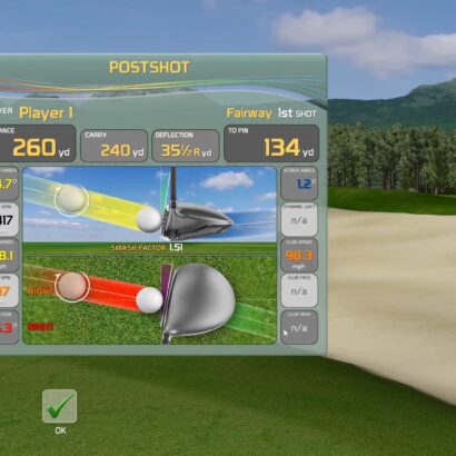 Creative Golf 3D Review - Golf Simulator Course Demo - Flightscope Mevo+