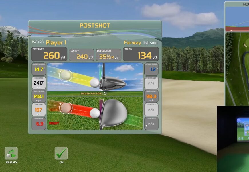 Creative Golf 3D Review - Golf Simulator Course Demo - Flightscope Mevo+