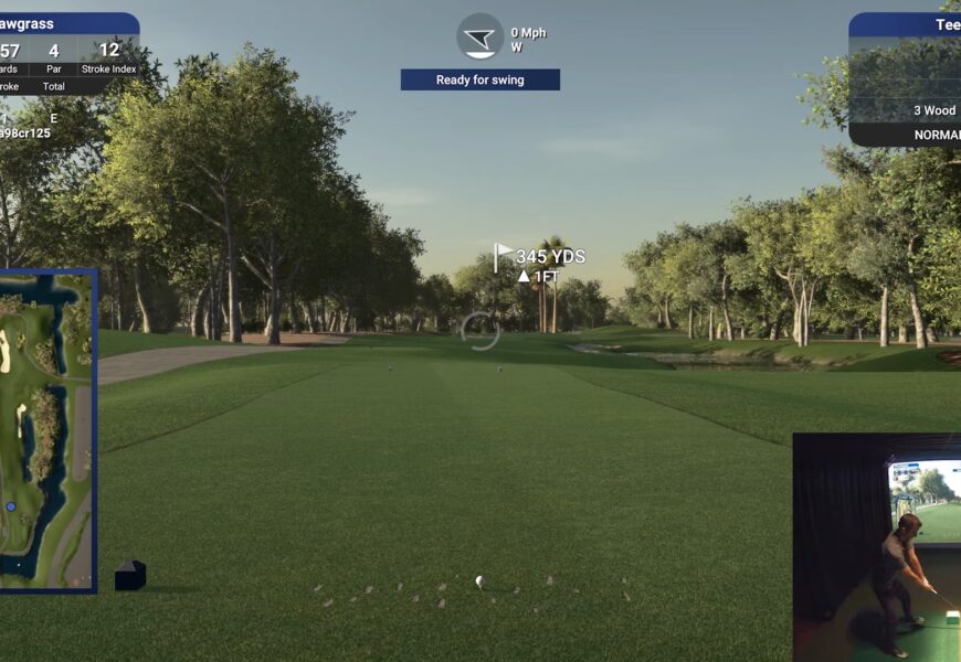 Playing TPC Sawgrass with the Flightscope Mevo Plus vs GC2 on TGC 2019