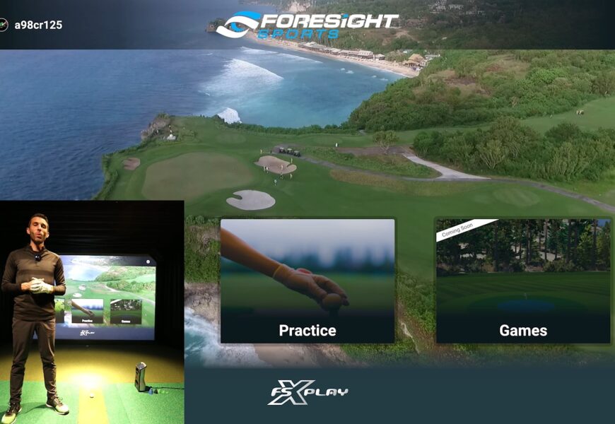 Foresight Sports Golf Simulator Review - Playing FSX Play Software