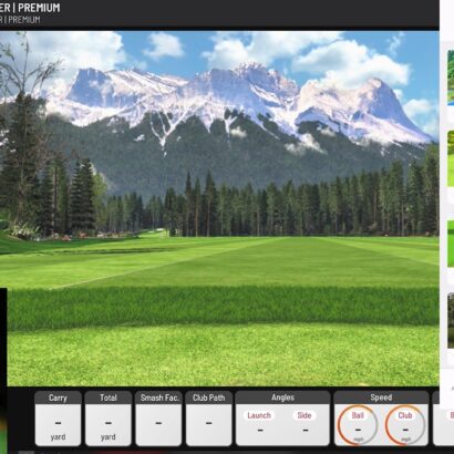 Garmin R10 - Golf Simulator Software Review (Playing Home Tee Hero)