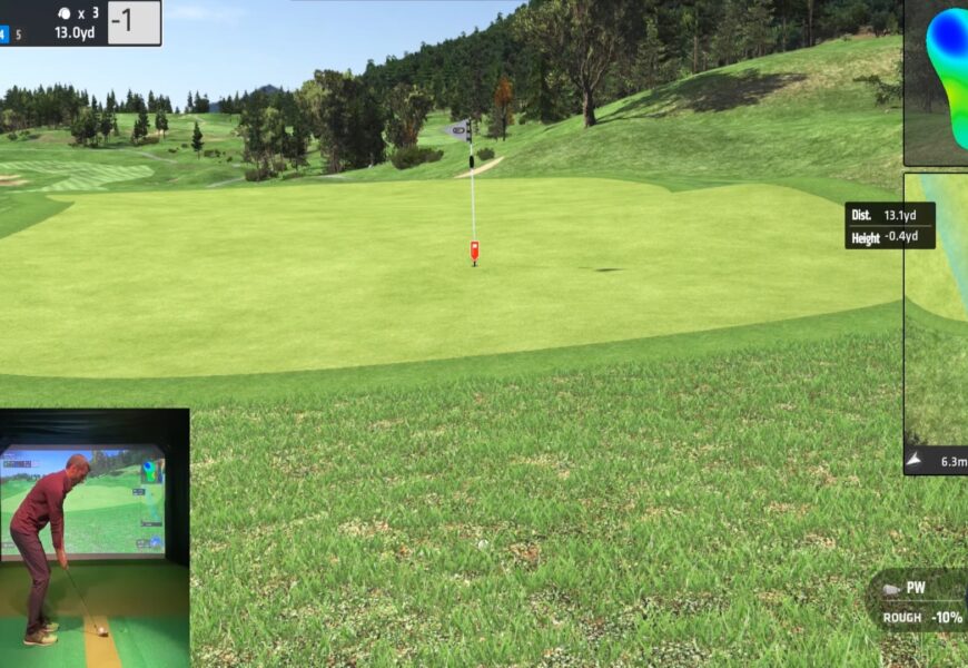 Golf Course Vlog - Uneekor QED Golf Simulator Course Review