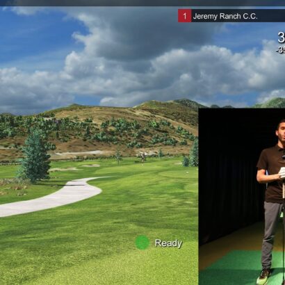 SKYTRAK Golf Simulator REVIEW (E6 CONNECT) - Playing Jeremy Ranch