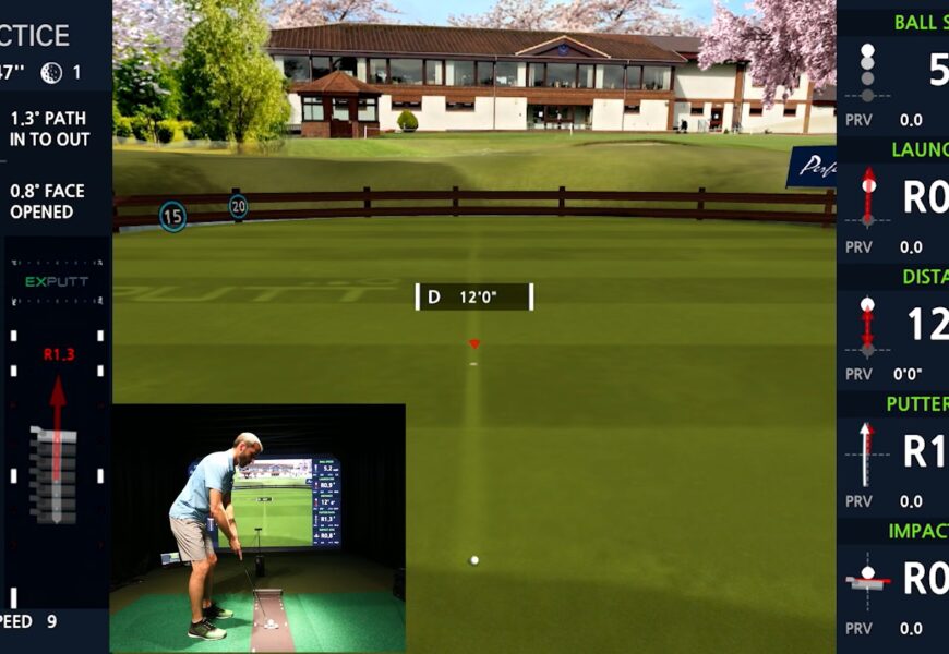 EXPUTT PUTTING SIMULATOR - How to Setup & Quick Review
