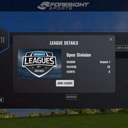 Foresight Sports FSX 2020 LEAGUE PLAY (FIRST LOOK & HOW TO JOIN)