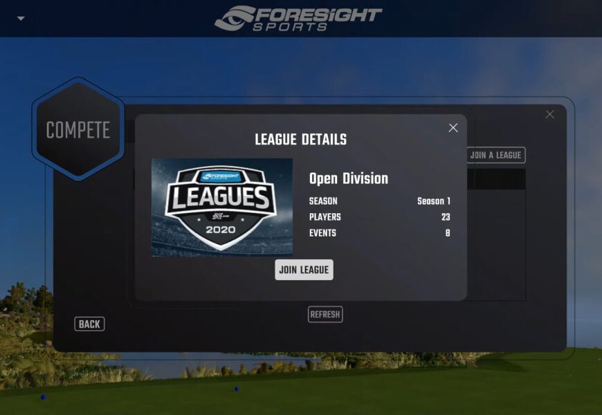 Foresight Sports FSX 2020 LEAGUE PLAY (FIRST LOOK & HOW TO JOIN)