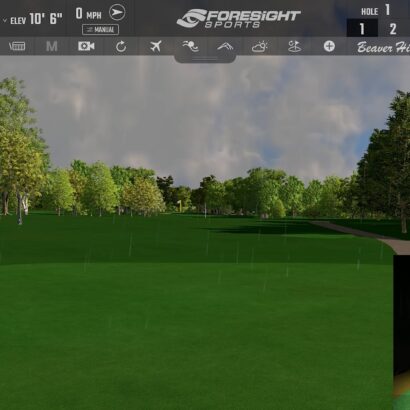 Foresight Sports GC3 Golf Simulator - Playing 9 Holes on FSX 2020
