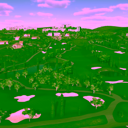 Golf Club Flamingos
