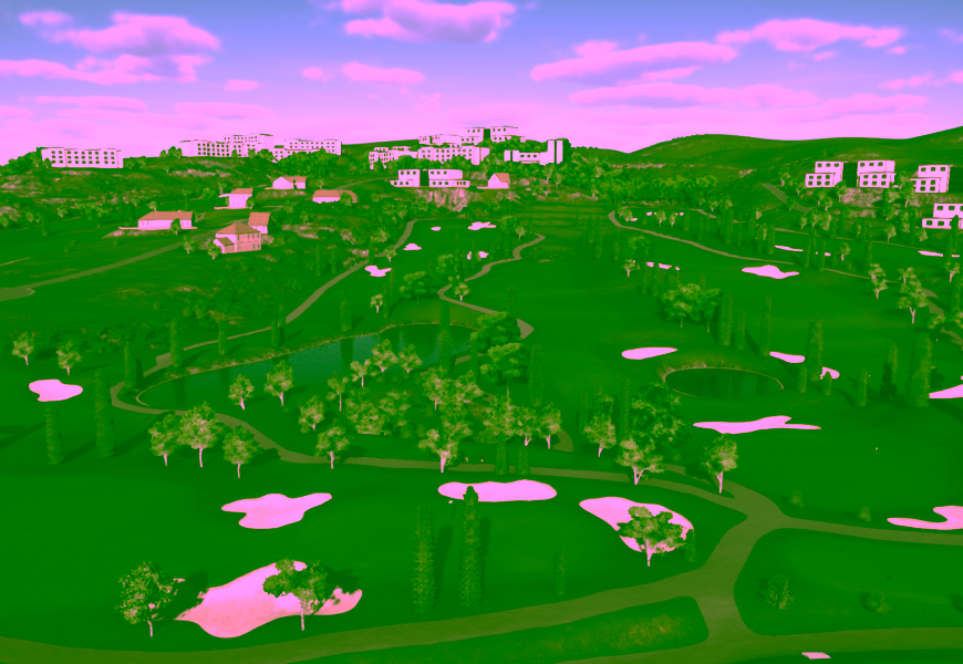Golf Club Flamingos