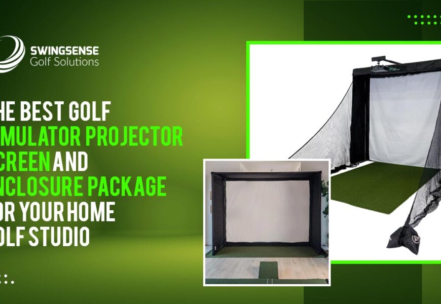The Best Golf Simulator Projector Screen And Enclosure Package