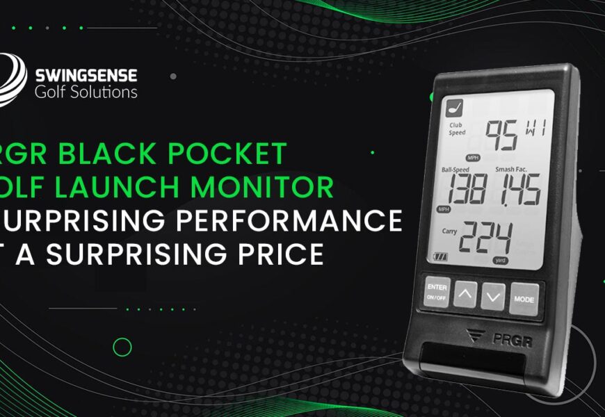 PRGR Black Pocket Golf Launch Monitor: Surprising Performance At A Surprising Price