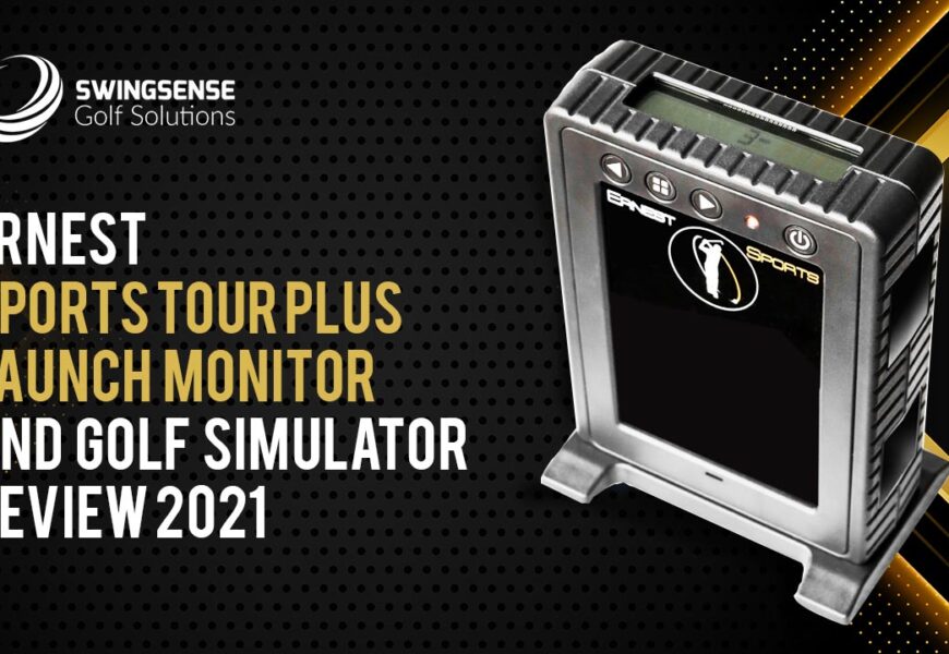 Ernest Sports Tour Plus Launch Monitor And Golf Simulator Review 2021
