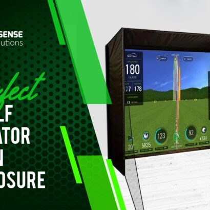 Our Top Pick for Simulator Screen and Enclosure in 2021: PerfectBay Golf Simulator Screen & Enclosure