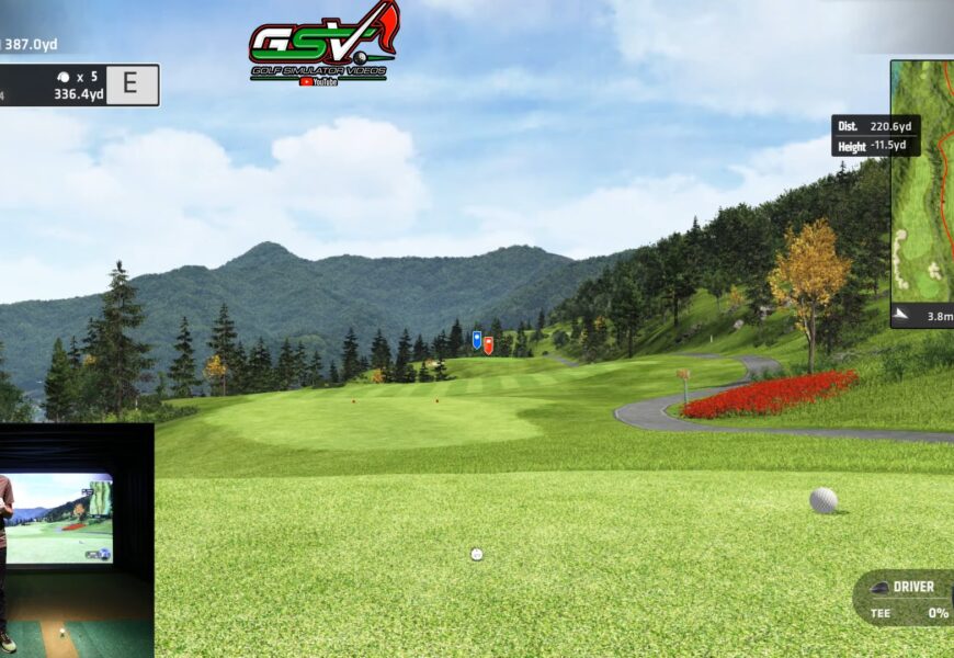 Golf Simulator Videos - UNEEKOR QED Refine Course Review