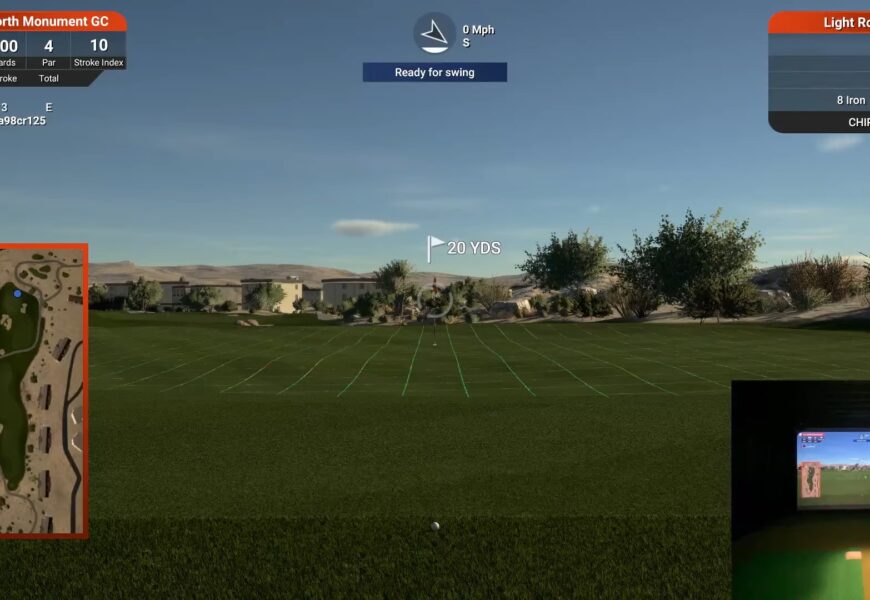 TGC 2019 - Live Golf Simulator Play at Troon North Monument
