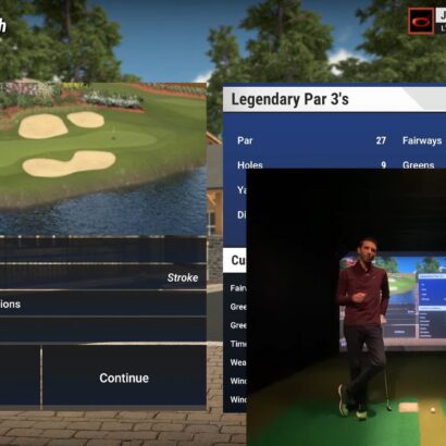 TGC 2019 Par 3 Course - Golf Simulator Review