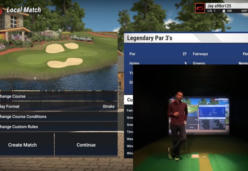 TGC 2019 Par 3 Course - Golf Simulator Review