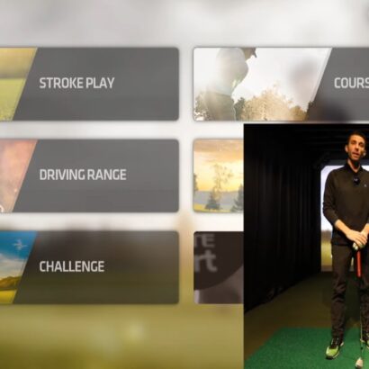 Uneekor QED Golf Simulator Review - Refine Shortgame Complex Overview