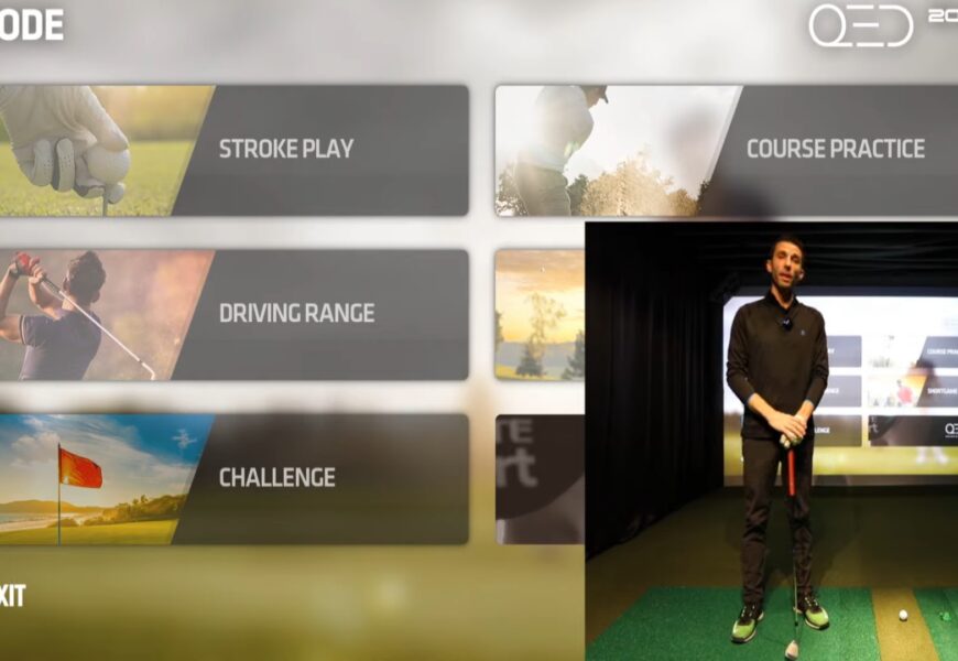 Uneekor QED Golf Simulator Review - Refine Shortgame Complex Overview