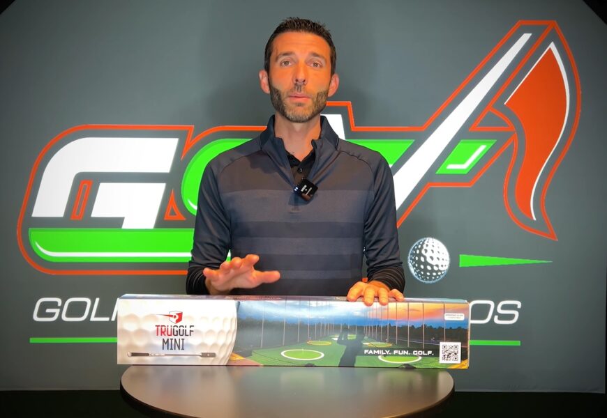 Golf Simulator Review - TruGolf MINI - Unboxing & FIRST LOOK & DEMO!