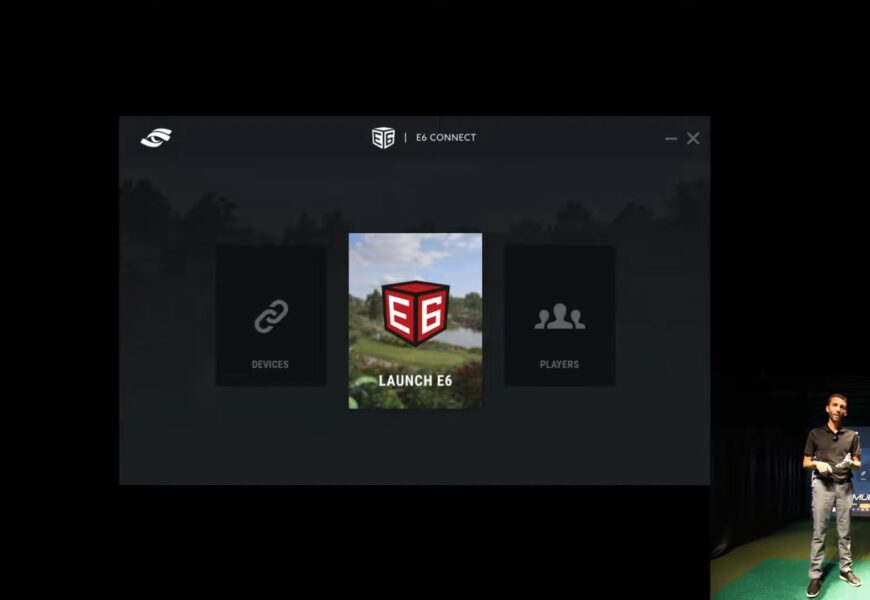 E6 Connect & GCQuad SETUP : Playing Pebble Beach