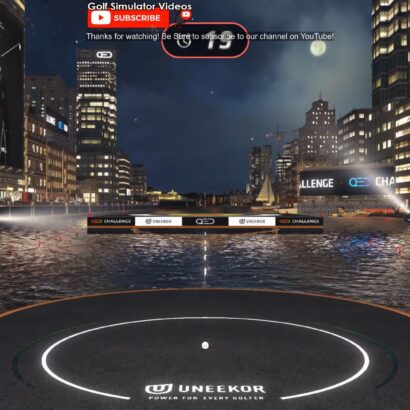 UNEEKOR GOLF SIMULATOR REVIEW - QED Refine Challenge Mode