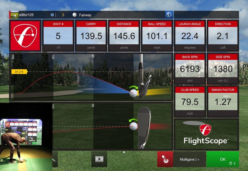 Flightscope MEVO+ FULL DATA vs HD Golf