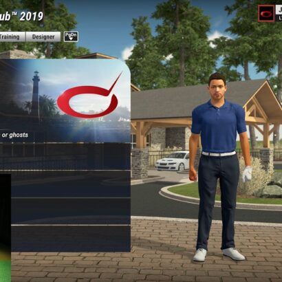 Garmin R10 Review using TGC 2019 Golf Simulator Software