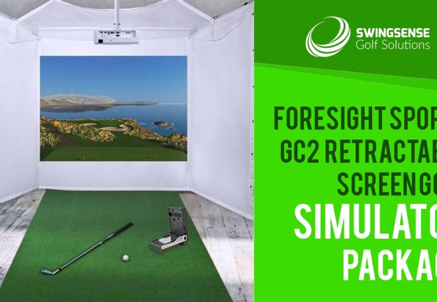 Foresight Sports GC2 Retractable Screen Golf Simulator Package